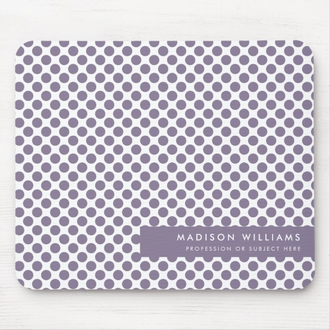 Minimale moderne Dot Mouse Pad Mousepad (Vorne)