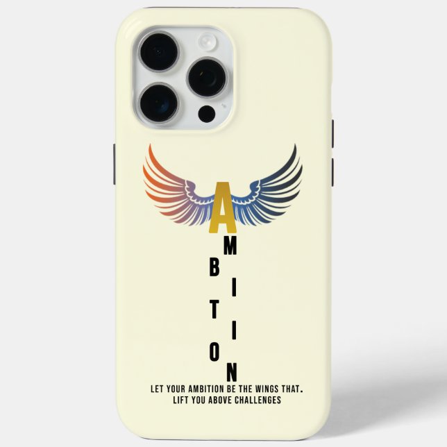 Minimale Motivations-iPhone / iPad-Hülle Case-Mate iPhone Hülle (Rückseite)