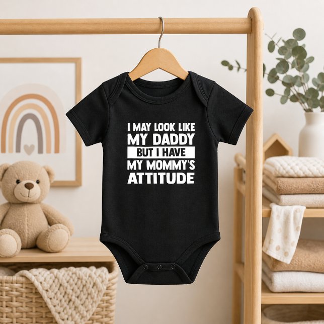 Minimale Mutter-Attitüde Baby-Design Baby Strampler (Von Creator hochgeladen)