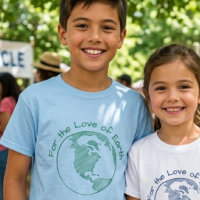 Minimale Öko Für die Liebe zur Erde Kinder Geschen