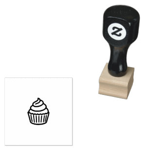Minimale Pfefferminz-Swirllutscher Gummistempel