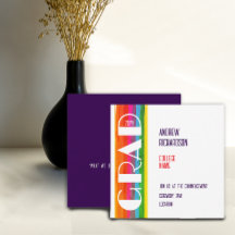 Minimale Regenbogen-Abschlussklasse des Jahres Fla