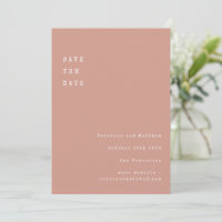 Minimale Retro-Schreibmaschinen-Schrift Hochzeit D