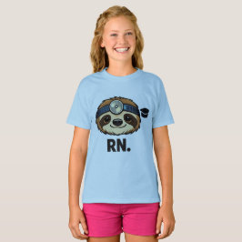 Minimale RN-Faultier-Pflege-Abschlussgestaltung – T-Shirt