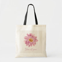 Minimale Rosa Gänseblümchen-Tasche - Ästhetische B