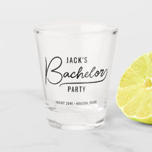 Minimale stilvolle Geschenke für den Junggesellena Schnapsglas