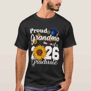 Minimale stolze Oma 2026 Absolventin für T-Shirt