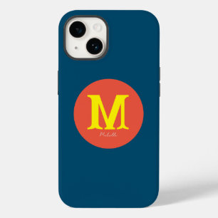 Minimale Sunset-Monogramm Case-Mate iPhone 14 Hülle