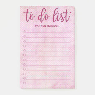 Minimale To-Do-Liste Post-it Klebezettel