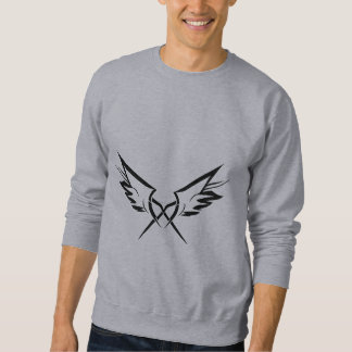 Minimale Tribal-Wings-Sweatjacke für Männer Sweatshirt
