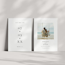 Minimale Tropenfotohochzeit