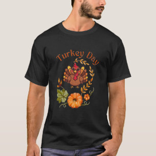 Minimale Truthahn-Dankfest-T-Shirt – Moderne Herbs T-Shirt