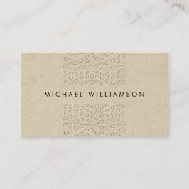 Minimale und moderne Designer Scribble Circles II Visitenkarte