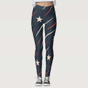 Minimale US-Wellen-Struktur Damen Leggings