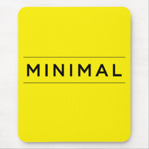 Minimale Vibes Mousepad