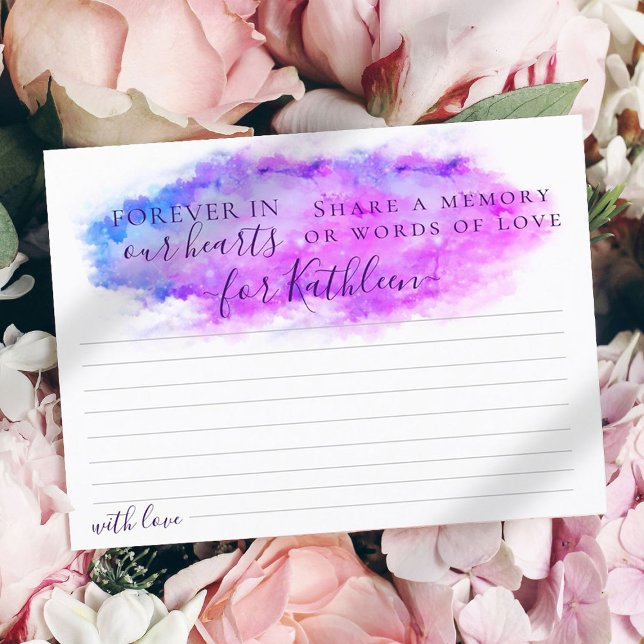 Minimale Wasserfarbe Gemeinsame Speicherkarte (Von Creator hochgeladen)