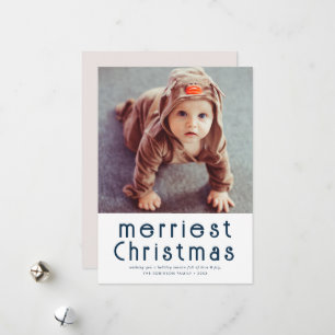 Minimale Weihnachtskarte Feiertagskarte