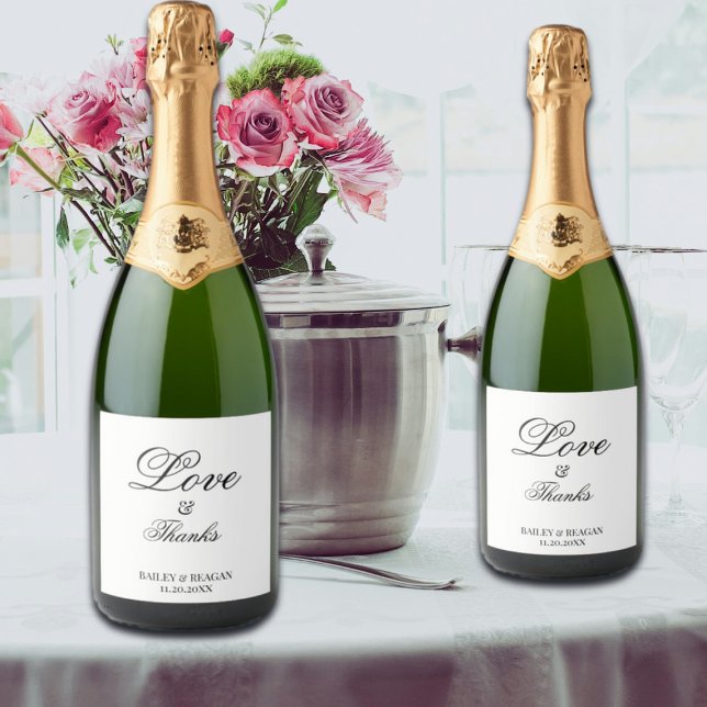 Minimale weiße und schwarze Hochzeit (Von Creator hochgeladen)