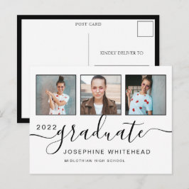 Minimaler Abschluss für FotoCollage Postkarte