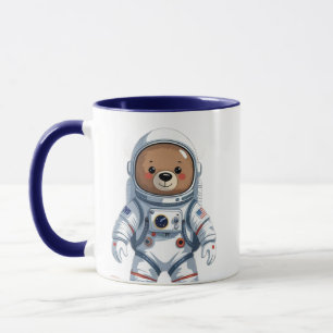 Minimaler Astronaut-Teddy Tasse