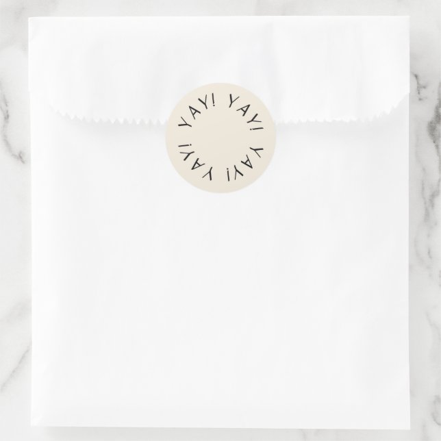 Minimaler Aufkleber Poshmark Verkäufer liefert (Tasche)