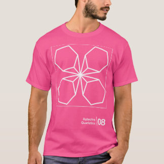 Minimaler Autechre-Entwurf eines grafischen Kunstw T-Shirt