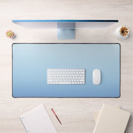 Minimaler Blauverlauf-Hintergrund Schreibtischunterlage