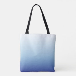 Minimaler Blauverlauf-Hintergrund Tasche