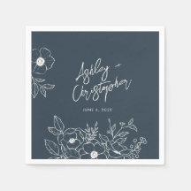 Minimaler Botanischer Blumencocktail