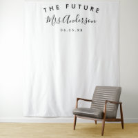 Minimaler Bridal-Hintergrund - Party-Dekor - Tapis