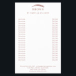 Minimaler eleganter Augenbrauen-Flyer Flyer<br><div class="desc">Personalisierender Flyer mit Augenbraue Illustration.Perfekt für Augenbrauen & Makeup Artisten,  Friseure und Kosmetiker. Editiere dein Produkt in Minuten in dem du deine Daten hinzu füg. Über "weiteres personalisieren" kannst Du Schriftart/Farbe/Position verändern.</div>