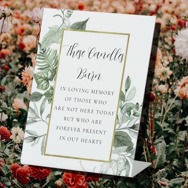 Minimaler Eukalyptus bei Zeichen für ein liebes Ge Sockelschild (Von Creator hochgeladen)