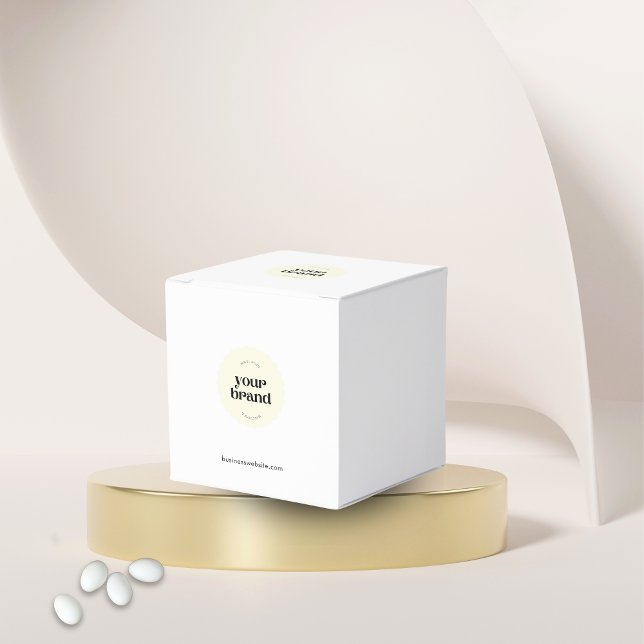 Minimaler Farblogoereignis für Kleinunternehmen Geschenkschachtel (Von Creator hochgeladen)