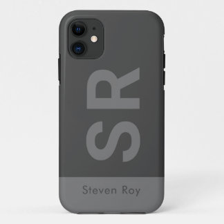minimaler Fettdruck personalisiert Case-Mate iPhone Hülle