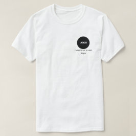 Minimaler Firmenname Slogan Business T - Shirt