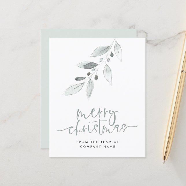 Minimaler Minimalwert für das Budget Weihnachten K (Vorderseite/Rückseite Beispiel)