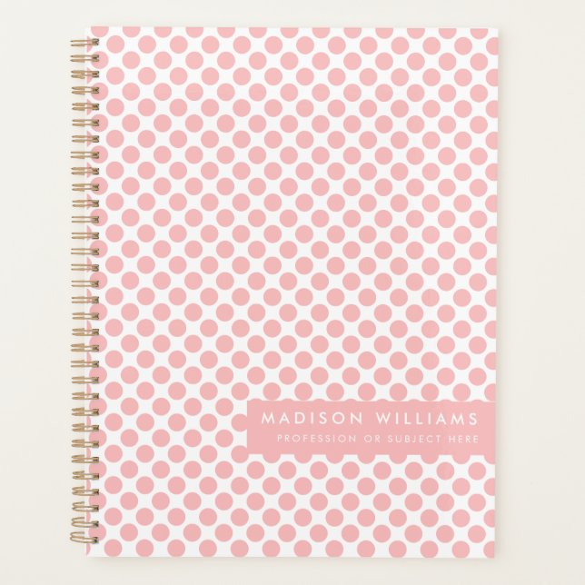 Minimaler moderner Punkt Planer (Vorderseite)