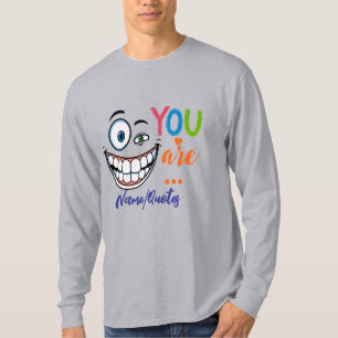 Minimaler sarkastischer Spruch T-Shirt