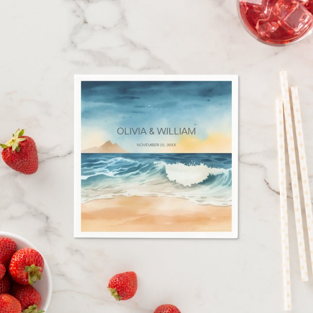 Minimaler Strand Serviette (Beispiel)
