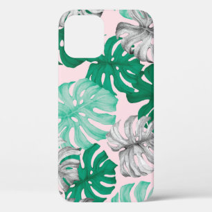 Minimaler Tropischer Monstera Duo-Ton Case-Mate iPhone Hülle