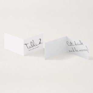 Minimaler typografischer Spaß und dennoch formale