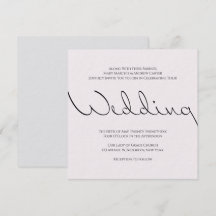 Minimaler typografischer Spaß und dennoch formale 