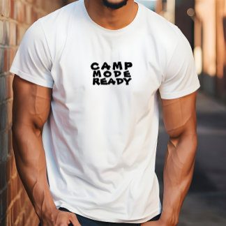 Minimaler Wanderer Naturliebhaber T-Shirt
