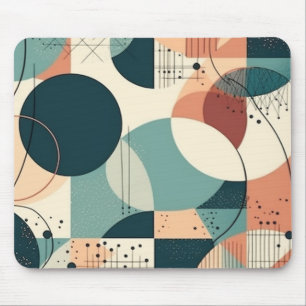 Minimales Abstraktes Nahtloses Muster - Geometrisc Mousepad