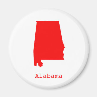 Minimales Alabama Vereinigte Staaten Magnet