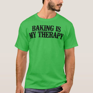 Minimales Funny Baking ist mein therapeutischer T  T-Shirt