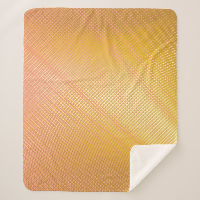 Minimales Gradientmuster. Duo Tone Cover Design. G Sherpadecke (Vorderseite)