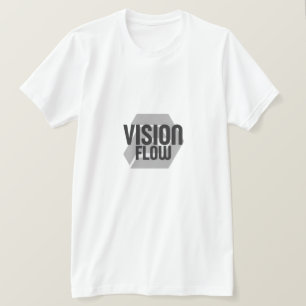 Minimales Logo-T-Shirt für den Bildfluss T-Shirt