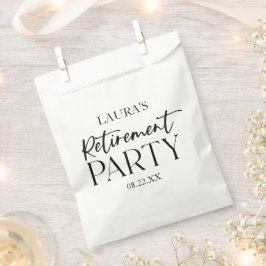 Minimales Minimalistisches einfaches elegantes Par Geschenktütchen