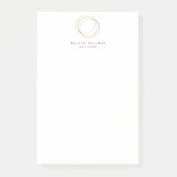 Minimales und modernes Gold Designer Scribble-Logo